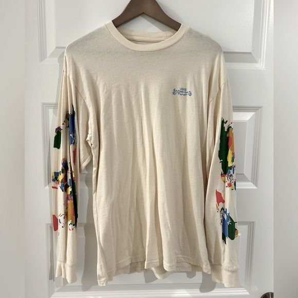 Vans Other - Vans Men’s Premium Save Our Planet Long Sleeve Tee Cream Size M